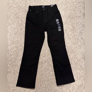 J. Crew Mid Rise Black Flare Women's Jeans